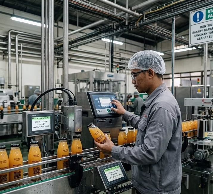 Keamanan Produk: Pentingnya Sistem Marking pada Kemasan dalam Industri Modern